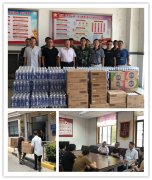炎炎夏日送清涼 攜手共建創文(wén)明